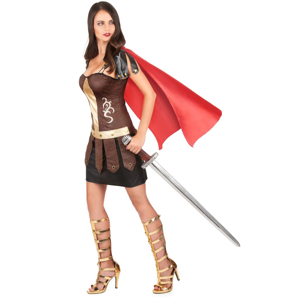 D Guisement De Gladiatrice Romaine Moncostume Ch