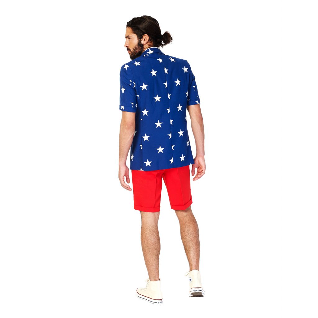 Costume d'été Mr. USA homme Opposuits - moncostume.ch