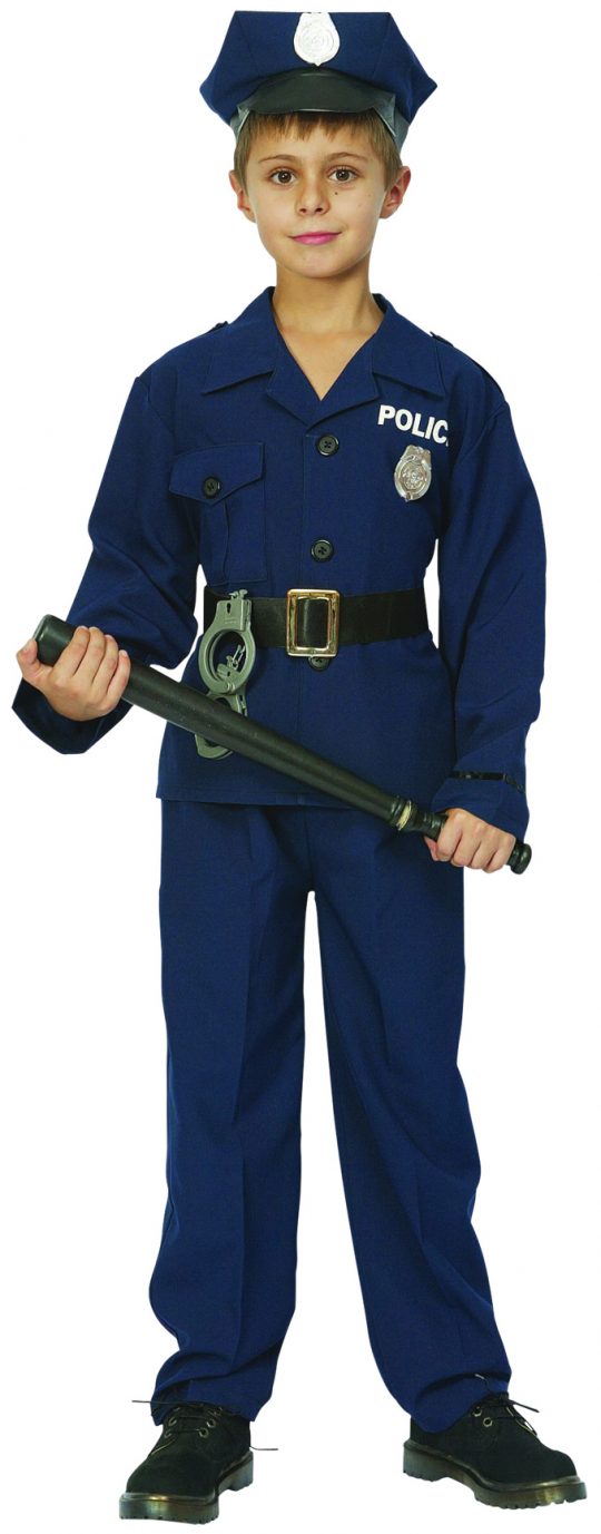 déguisement de policier F.B.I enfant Taille 140cm