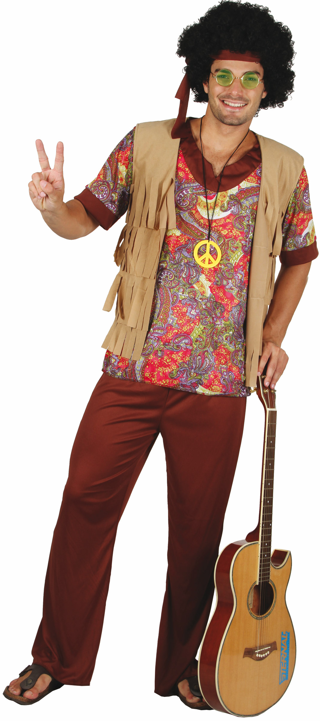 Déguisement hippie homme 